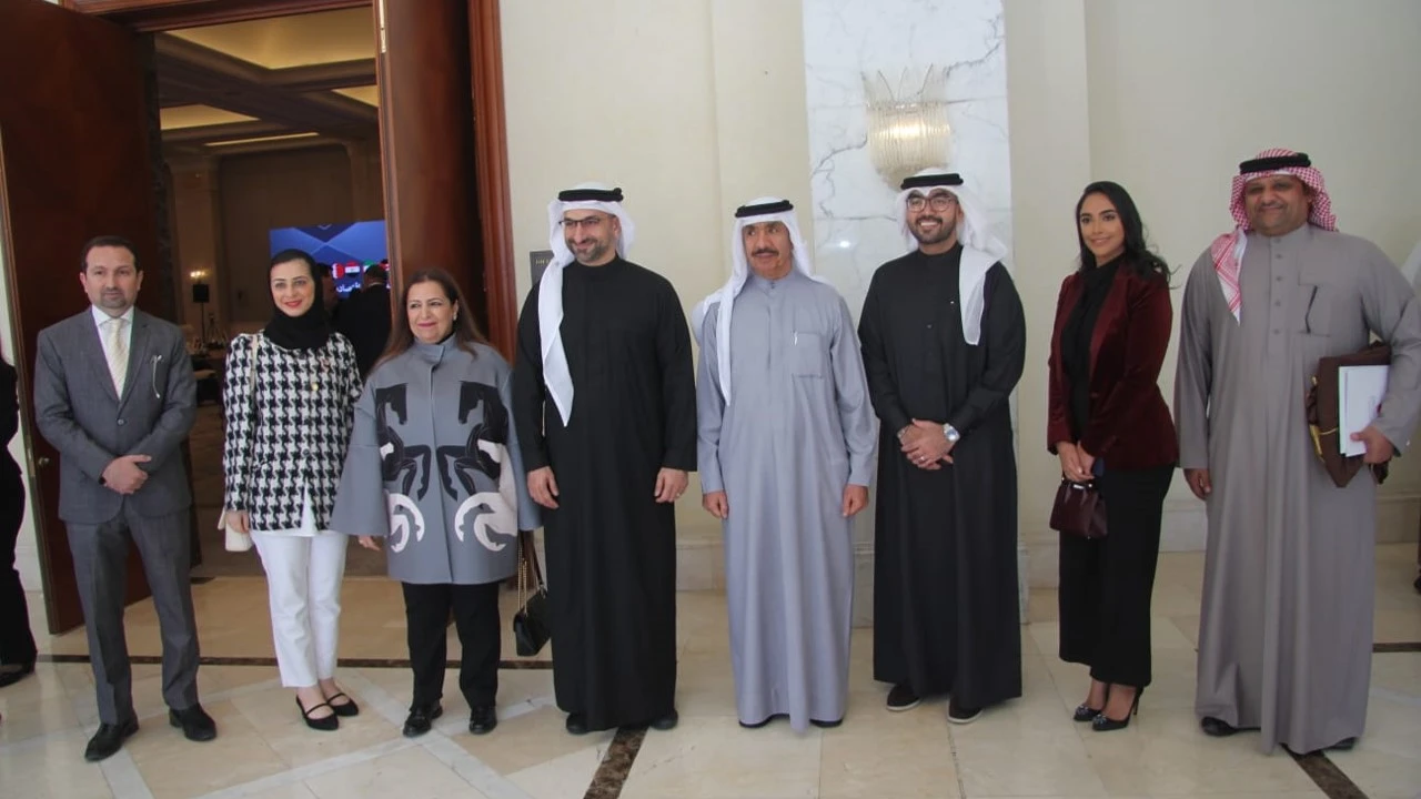Delegation Group Photo with HE Ahmed Al Rowaie Bahrain ambassador to Jordan